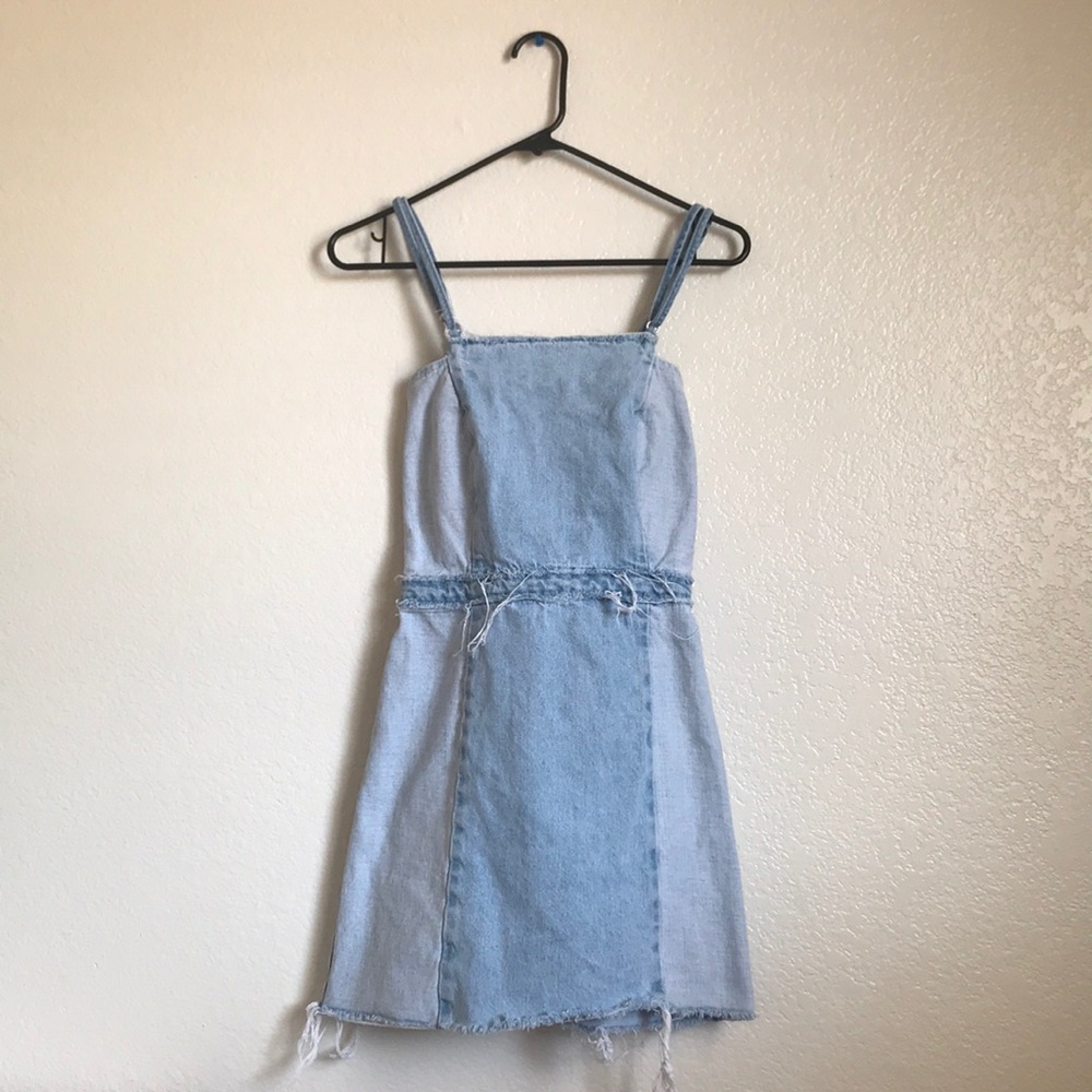 Zara denim dress NWOT